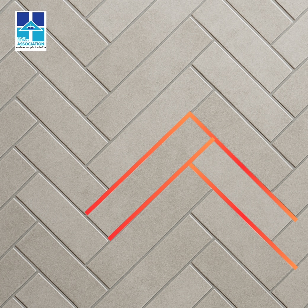การปูกระเบื้องแบบก้างปลา (Herringbone) – เพิ่มมิติและความสวยงามให้พื้นบ้านคุณ